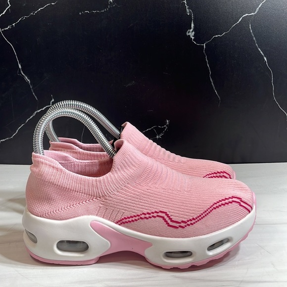 Unbranded Women’s Slip-On Sneaker Pink sz 5.5 - Picture 4 of 9